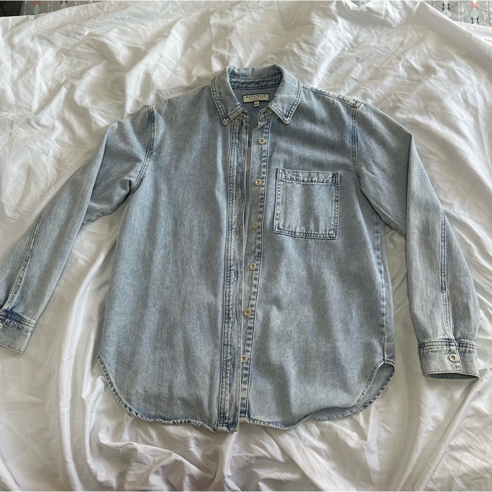 Bagatelle Collection Women's Denim long-sleeve jacket
